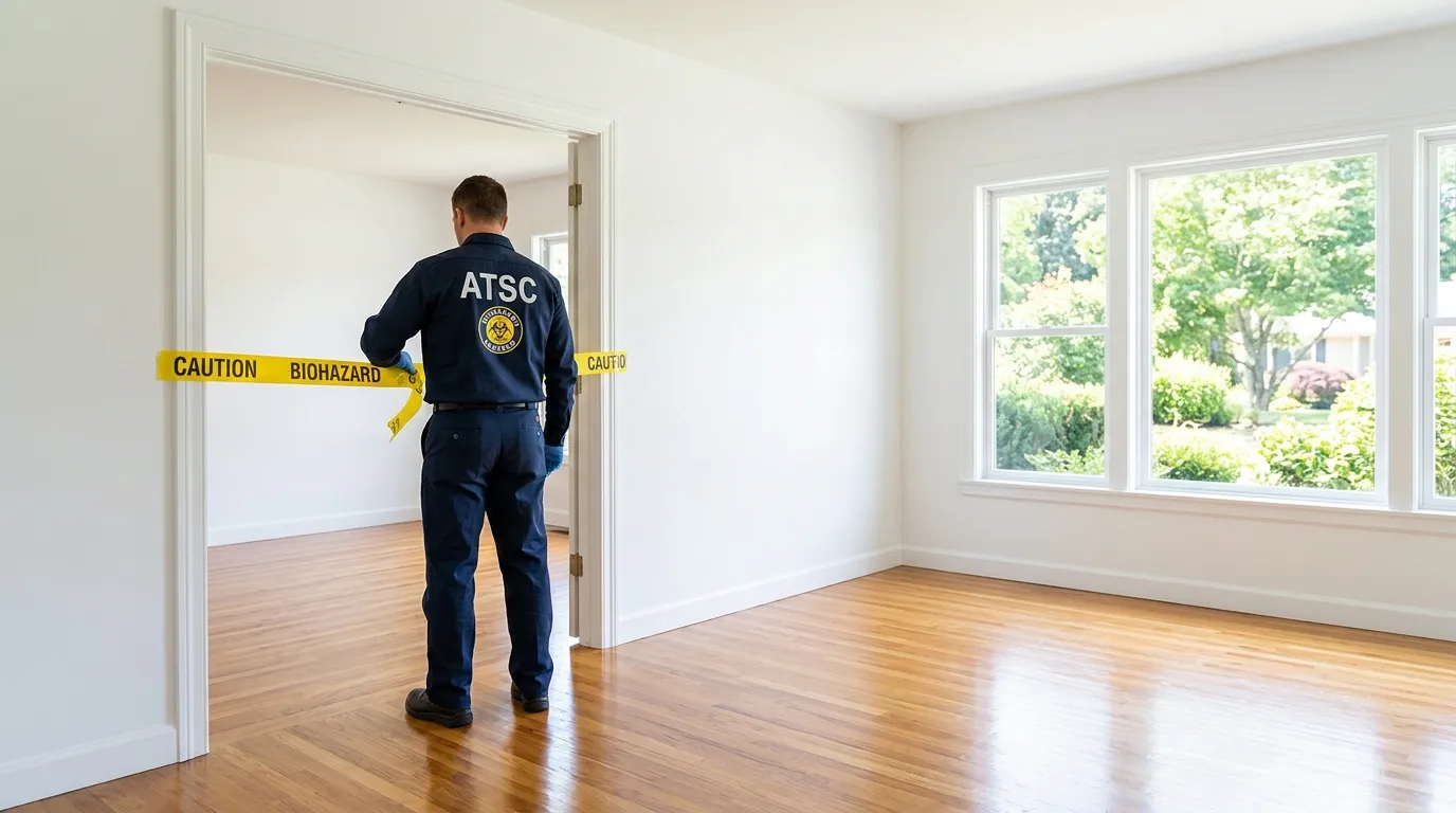 Certified biohazard cleanup crew performing Crime Scene Cleanup in Village of Campton Hills