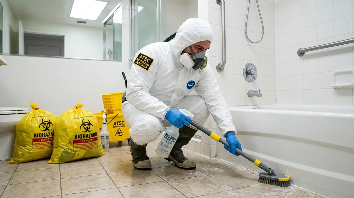 Decontamination equipment deployed for Blood Cleanup in Village of Campton Hills